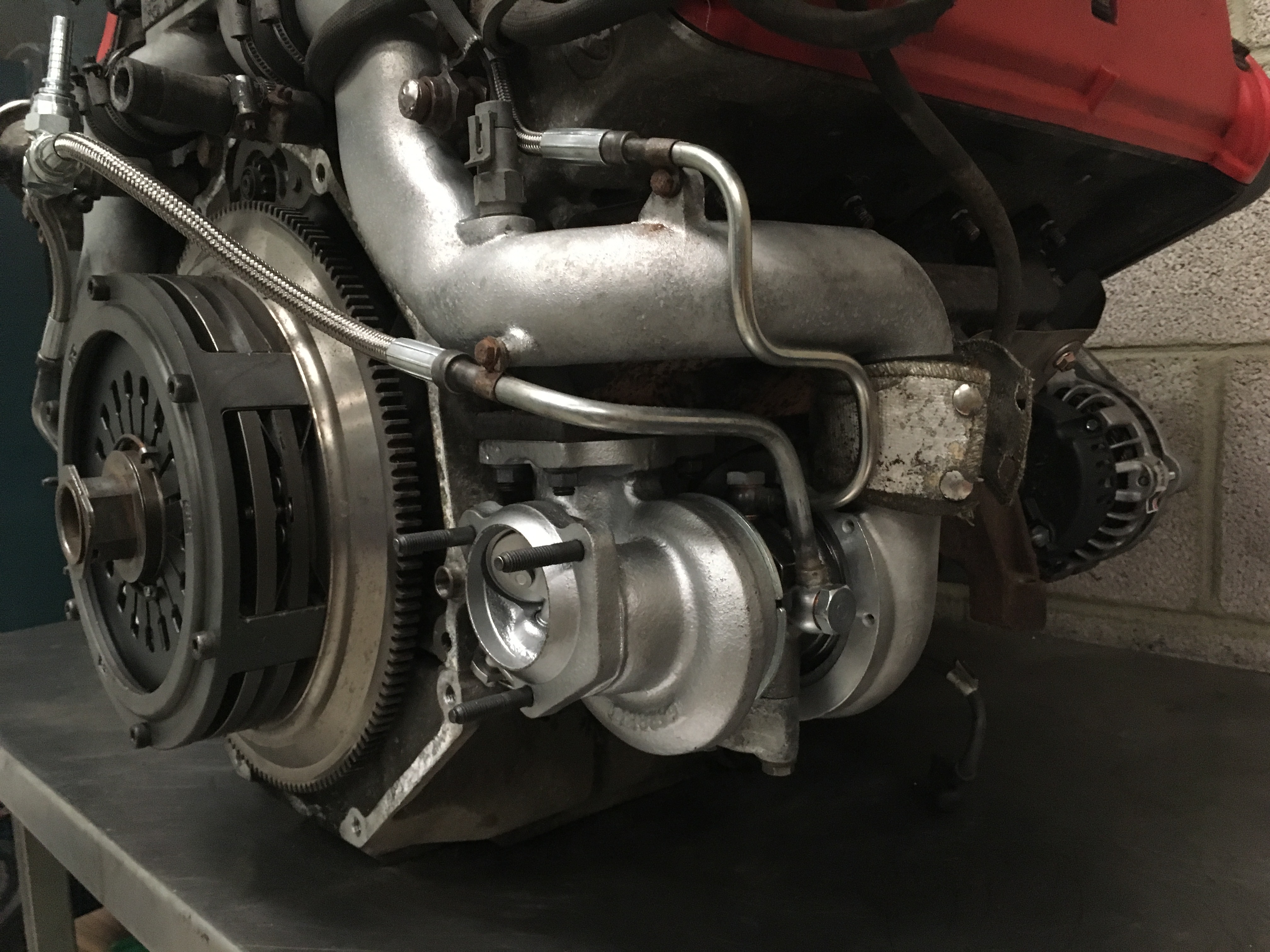 Lotus Esprit V8 Twin Turbo Engine  Turbo recondtioning service