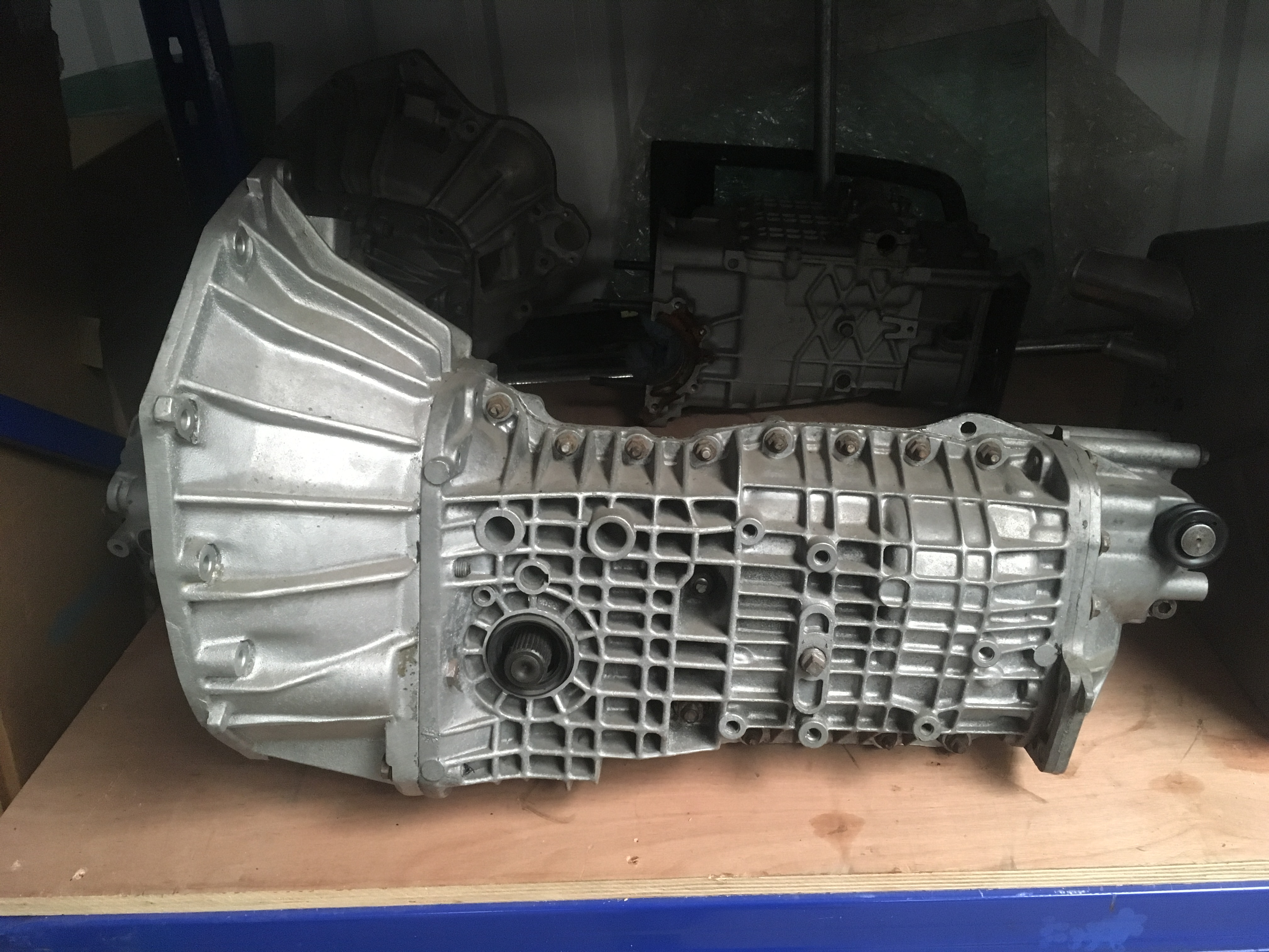 Lotus Esprit Renault UN1 Gearbox finished and ready for stock at Esprit Engineering - Gearbox Rebuilding Service - V8 S4S S4 SE X180