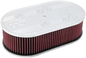 66-1500 - Oval Air Filter Assembly for LARGE OVAL ELECTRIC DESIGN 4"H