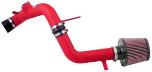 69-0500TWR - Performance Air Intake System for TYPHOON (EU); ALFA ROMEO 147, L4-1.6L, WRINKLE RED