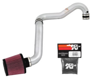 69-1007TS - Performance Air Intake System for TYPHOON; HONDA CIVIC, L4-1.7L (CCA), 01-04; SILVER