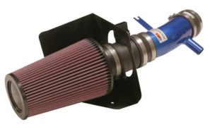 69-9502TB - Performance Air Intake System for TYPHOON; VW GOLF R32, (SR) 2004; BLUE